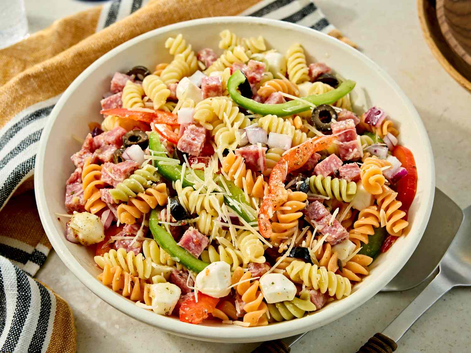Italian Dressing Pasta Salad
